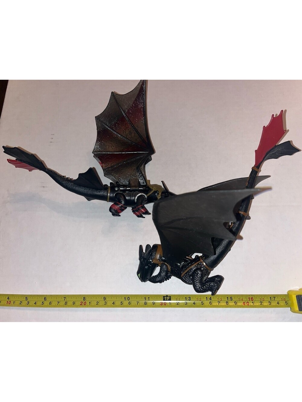 Toothless Wing Flap Attack Figure How To Train Your Dragon Night Fury (2)